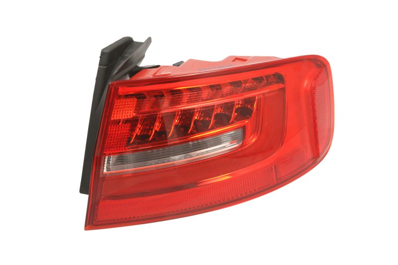 Achterlicht Rechts (extern, LED/W16W, kleur indicator wit) past: AUDI A4 B8 Saloon 4D 11.11-05.16