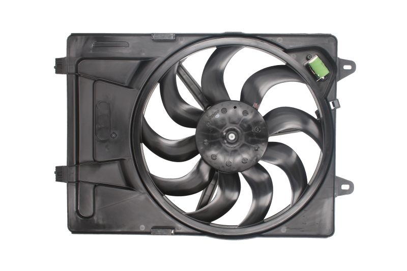 Radiatorventilator (met huisvesting)