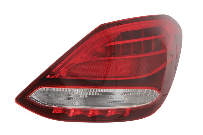 Achterlicht Rechts (LED/PY24W/W16W, kleur van het glas red) past: MERCEDES C-KLASA W205 Saloon 4D 12.13-12.18