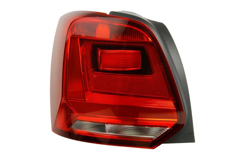 Achterlicht Links (H21W/P21W/W16W, kleur van het glas zwart) past: VW POLO V 6C 05.14-09.17