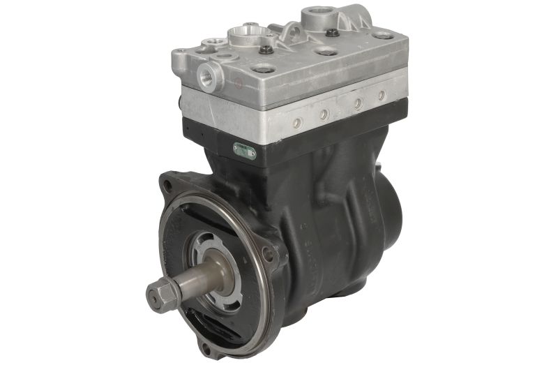 Compressor, capaciteit 636cm³, aantal cilinders: 2, type koeling: vloeibaar koelmiddel (gereviseerd)