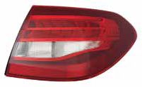 Achterlicht Rechts (extern, LED/P21W) past: MERCEDES C-KLASA W205 Stationwagon 12.13-12.18