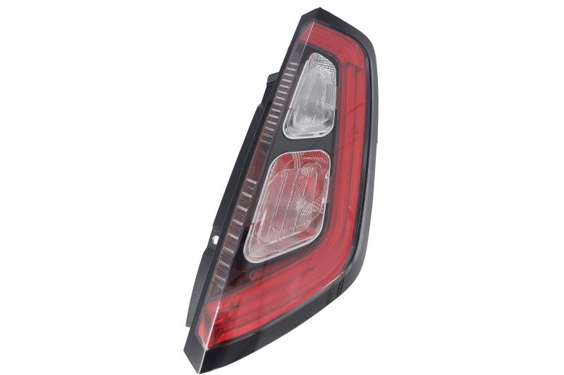 Achterlicht Rechts (LED/P21W, kleur indicator wit, kleur van het glas red) past: FIAT PUNTO EVO, PUNTO III 199 Liftback 04.08-08.18