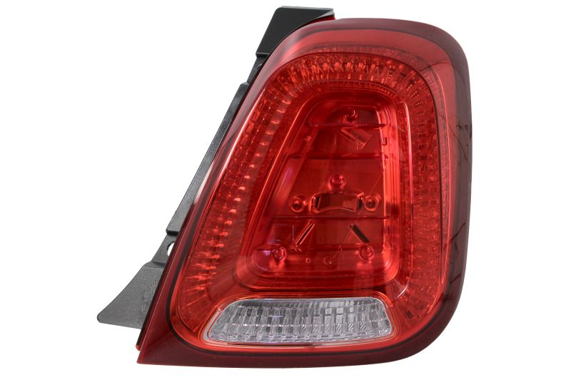 Achterlicht Rechts (P21/5W/P21W) past: FIAT 500 Liftback 08.15-