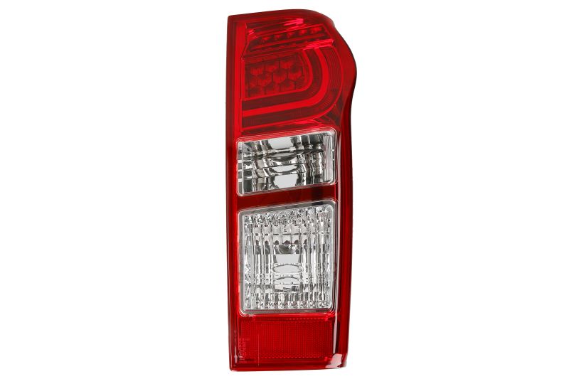 Achterlicht Rechts (LED/P21W, kleur indicator transparant) past: ISUZU D-MAX II RT 06.12-04.17