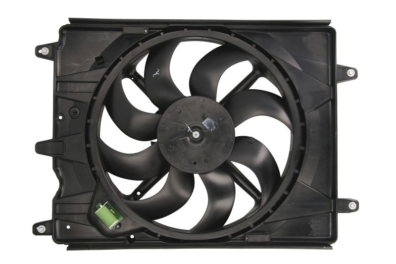 Radiatorventilator (met huisvesting)