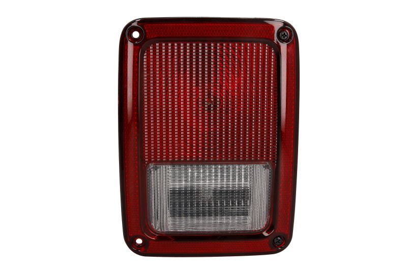 Achterlicht Rechts (kleur indicator wit, kleur van het glas red) past: JEEP WRANGLER III JK 01.06-07.10