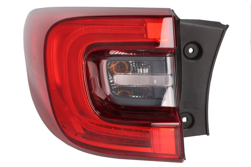 Achterlicht Links (extern, LED/P21W, kleur indicator wit, kleur van het glas red) past: RENAULT KADJAR 06.15-10.18