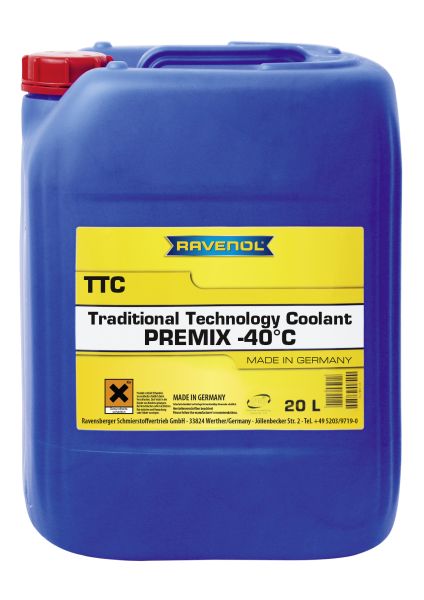 Koelvloeistof RAVENOL PROTECT (type koelvloeistof G11/G48) (1,5L, -40°C), geel fluorescerend, norm: AFNOR NF R 15-601  ASTM D1384  ASTM D2570  ASTM D2809  ASTM D3306  ASTM D4985  ASTM D6210 Type 1-FF 