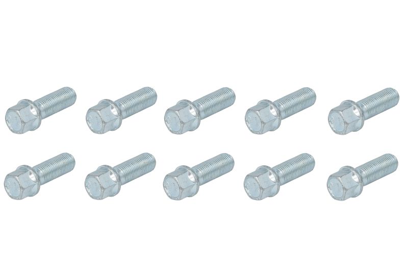 Schroeven en pinnen, M14x1,5 lengte: 37 mm sleutelwijdte: 17 (10 stuks. pak)