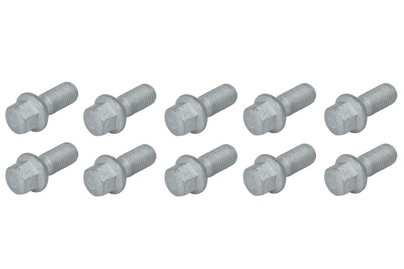 Schroeven en pinnen, M14x1,5  lengte: 27 mm  sleutelwijdte: 17 (10 stuks. pak  A/G kogelvormig) past: MERCEDES A (V177), A (W169), A (W176), A (W177), B SPORTS TOURER (W245) 02.96-