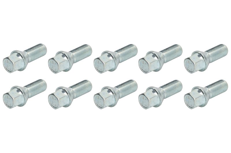Schroeven en pinnen, M14x1,25 lengte: 28 mm sleutelwijdte: 17 (10 stuks. pak kegel)