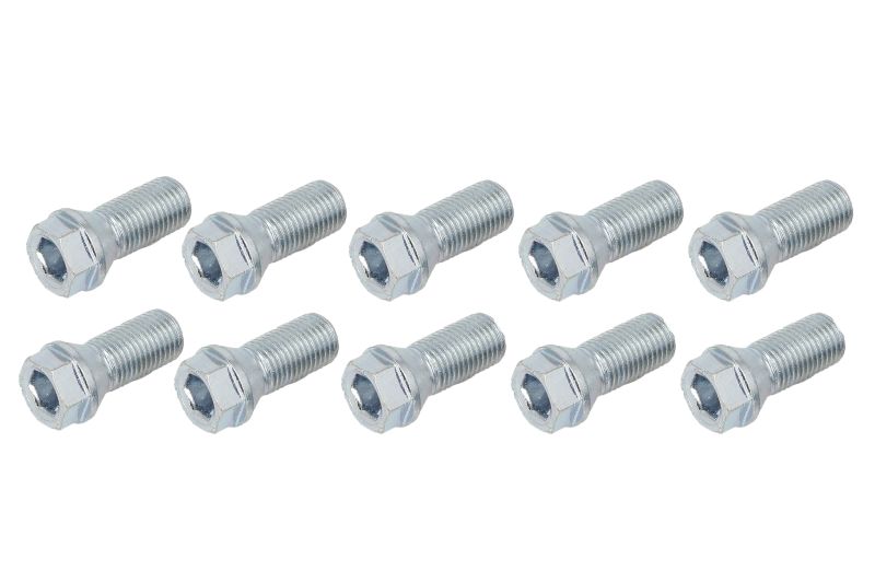 Schroeven en pinnen, M14x1,5 lengte: 24 mm sleutelwijdte: 17 (10 stuks. pak kegel)