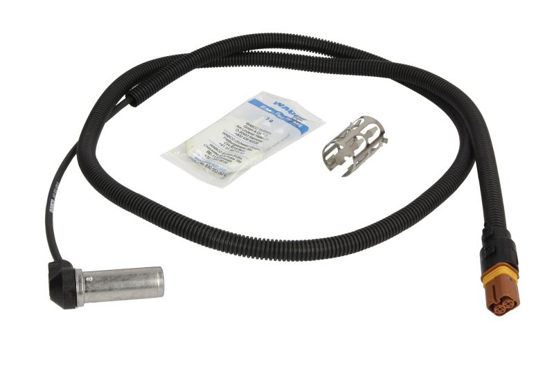 ABS-sensor Voor Links/Rechts (hoekig, 1420mm, 2pin, met mouw)