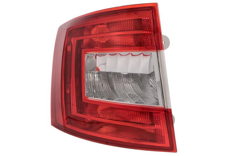Achterlicht Links (extern, P21/5W/P21W/W5W, anti-fog licht, achteruitrijlicht) past: SKODA OCTAVIA III 11.12-11.19
