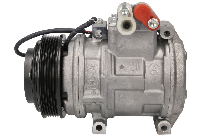 Airconditioning compressor vrachtwagens 10PA20C 24V, type riemschijf: PV6 120mm