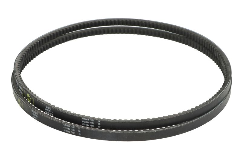 V-snaar (prijs per: (EN) Set - 2 belts), wig breedte: 13mm, wig hoogte: 8mm, binnenlengte: 939mm, standaard lengte: 969mm, riemprofiel A