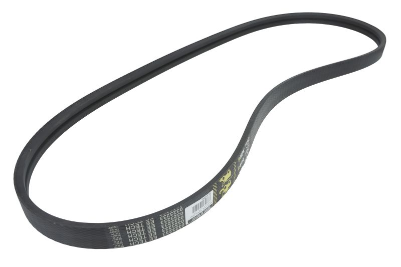 V-snaar aantal ribben: 2, wig breedte: 17mm, wig hoogte: 11mm, standaard lengte: 2575mm, riemprofiel B
