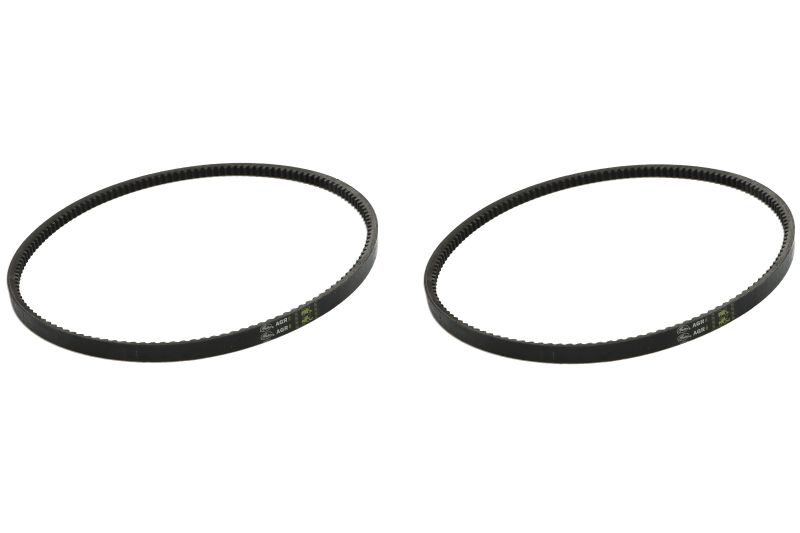 V-snaar, smal-profiel, geribd (prijs per: (EN) Set - 2 belts), wig breedte: 12,7mm, wig hoogte: 10mm, standaard lengte: 932mm, riemprofiel XPA