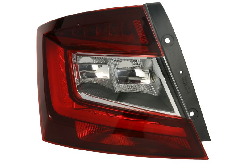 Achterlicht Links (H21W/LED/P21W) past: SKODA FABIA III Hatchback 03.18-06.21