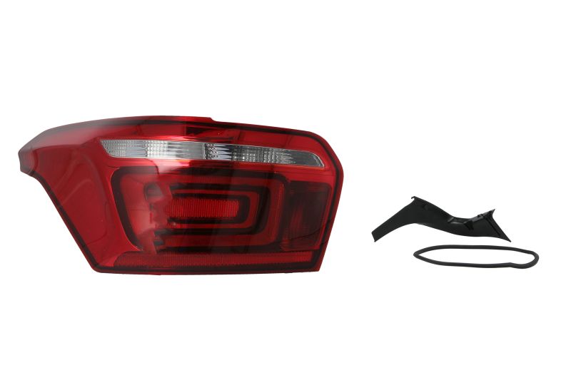 Achterlicht Links (extern, P21/5W/P21W/W16W) past: CITROEN C-ELYSEE 11.16-