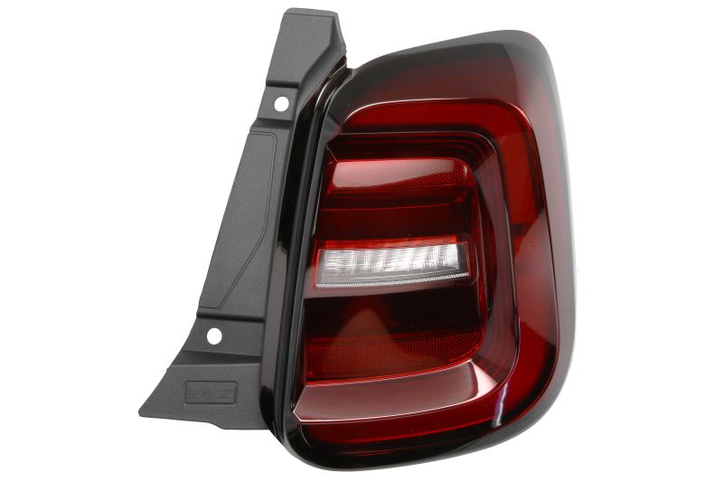Achterlicht Rechts (LED, kleur van het glas red/wit) past: FIAT 500E 10.20-