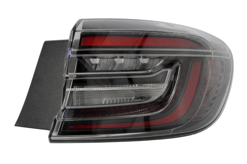 Achterlicht Rechts (extern, LED, kleur van het glas transparant) past: RENAULT CLIO V Ph I, CLIO V Ph II 09.19-