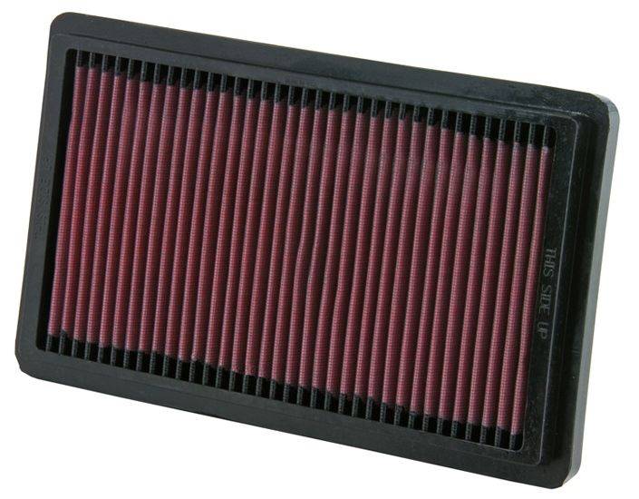Sportluchtfilter, buitenlengte: 318mm, buitenbreedte: 179mm, hoogte: 33mm, vorm: panel,