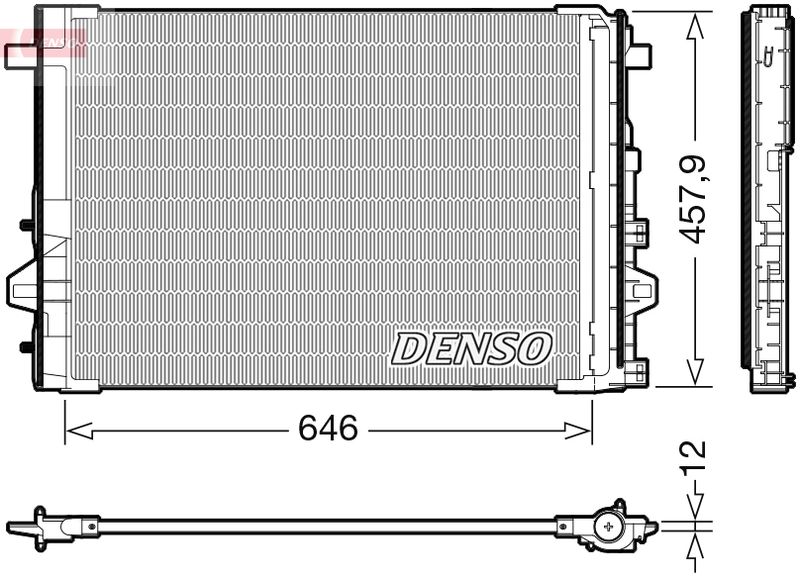 A/C condensator (met droger)