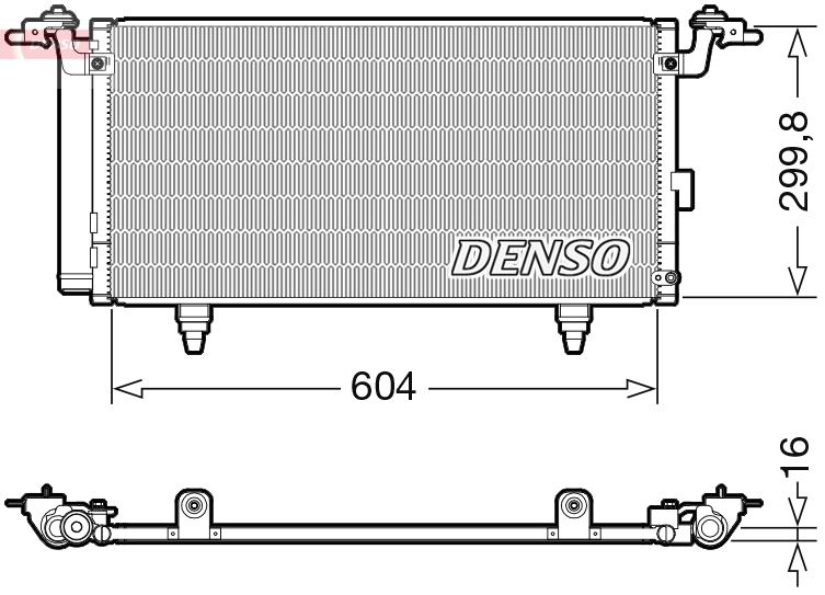 A/C condensator (met droger)
