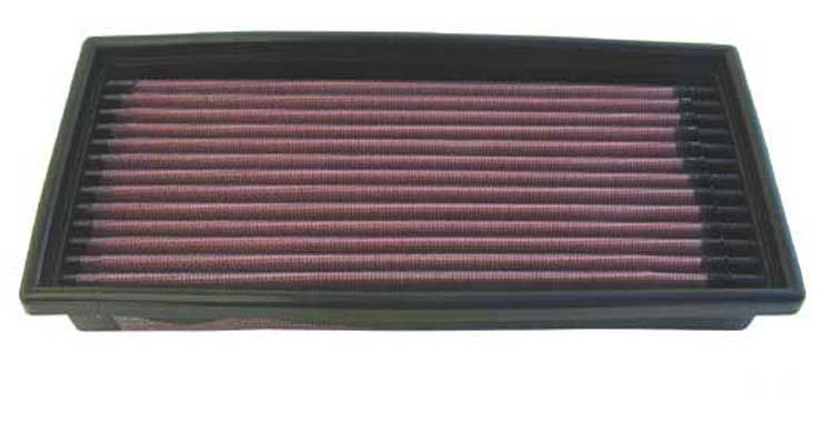 Sportluchtfilter, buitenlengte: 270mm, buitenbreedte: 127mm, hoogte: 41mm, vorm: panel,
