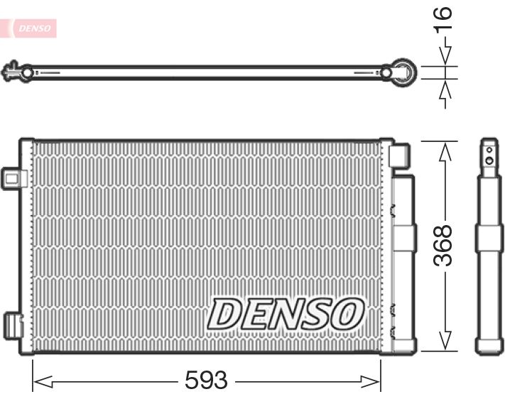 A/C condensator (met droger)