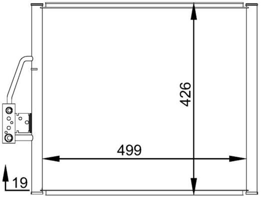 A/C condensator