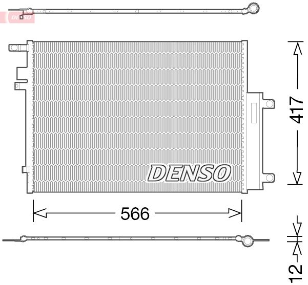 A/C condensator (met droger)