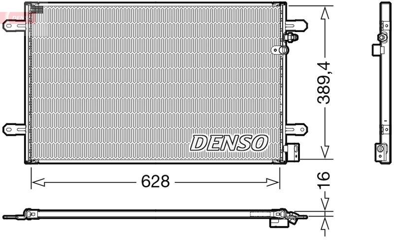 A/C condensator