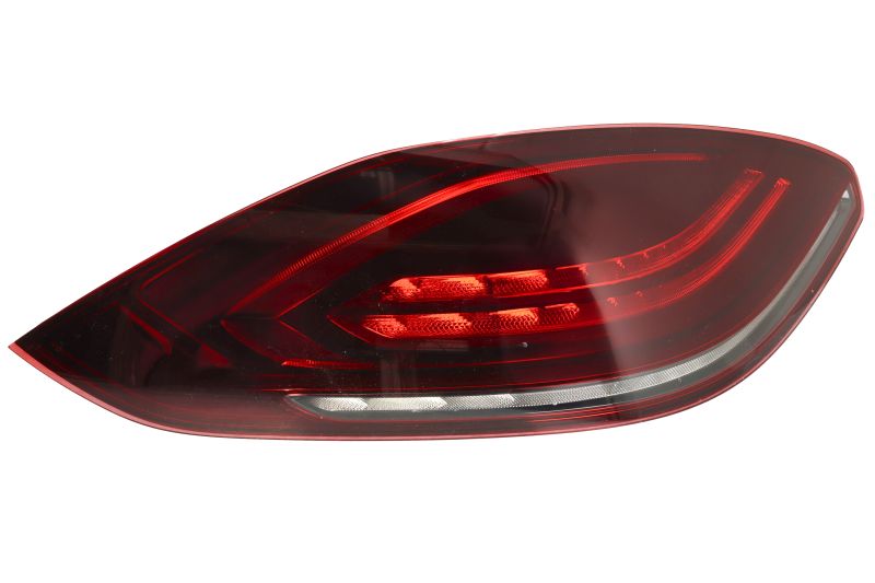 Achterlicht Links (LED, kleur indicator geel, kleur van het glas gerookt) past: PORSCHE PANAMERA 970 07.13-11.16