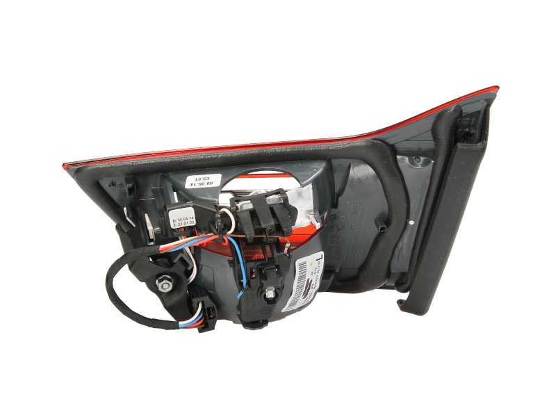 Achterlicht Links (binnen, LED, kleur indicator oranje, kleur van het glas red) past: BMW 4 F32, F33, F82, F83 Beker / Cabriolet 07.13-02.17