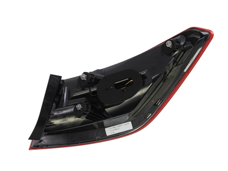 Achterlicht Links (extern, LED, kleur indicator geel/transparant, kleur van het glas red)