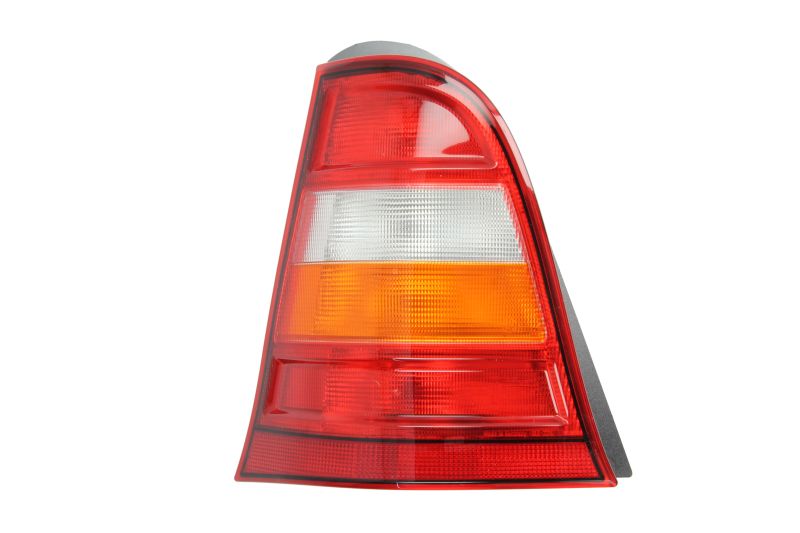 Achterlicht Links (kleur indicator geel, kleur van het glas red) past: MERCEDES A-KLASA W168 Hatchback 07.97-08.04
