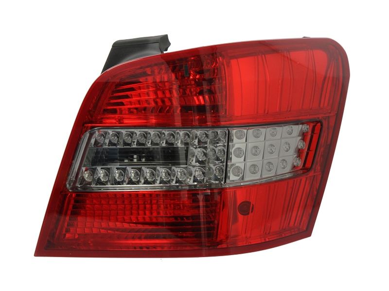 Achterlicht Rechts (LED, kleur indicator geel/grijs gerookt, kleur van het glas red)