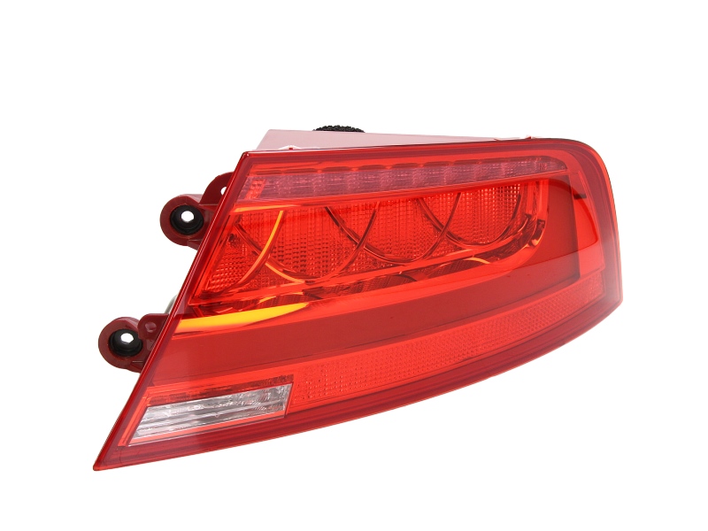 Achterlicht Rechts (extern, LED, kleur indicator geel/red, kleur van het glas red)