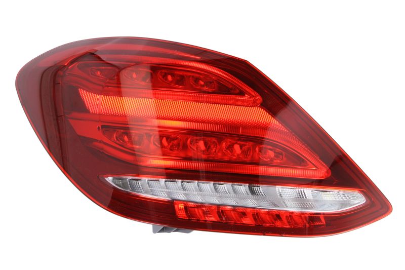Achterlicht Links (LED, kleur indicator geel, kleur van het glas transparant) past: MERCEDES C-KLASA W205 Saloon 12.13-12.18