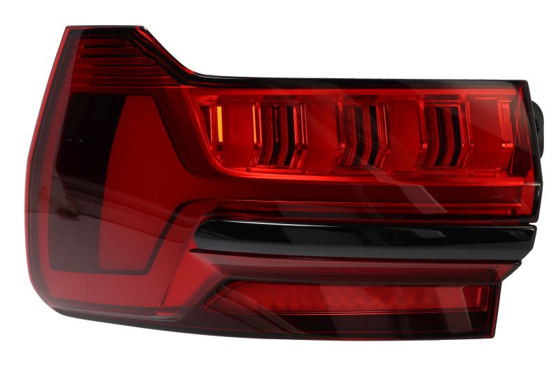 Achterlicht Rechts (extern, LED, kleur indicator gerookt) past: AUDI A6 C8 Saloon / Stationwagon 02.18-