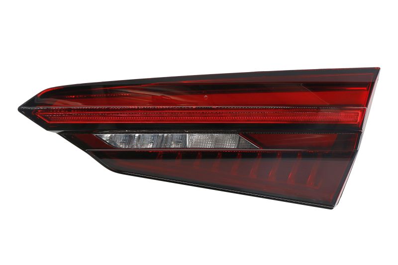 Achterlicht Rechts (binnen, LED, kleur van het glas gerookt, zwarte behuizing) past: AUDI A5 F5 06.16-12.18